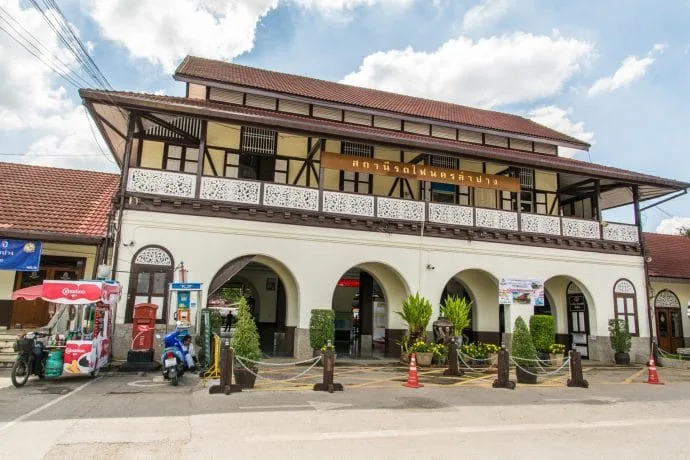 lampang train station - north thailand