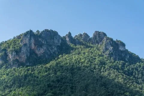 wat phrabat pu pha daeng - lampang