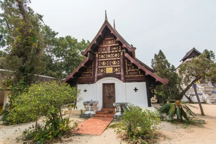 little ubosot wat phra that lampang luang