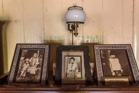 old photos baan sao nak lampang thailand