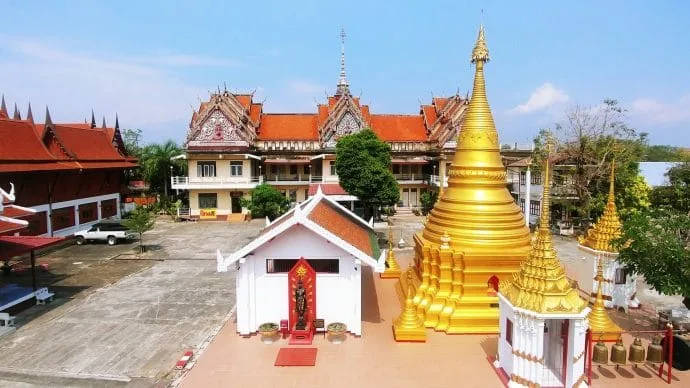 overall view wat ko wasukaram lampang thailand