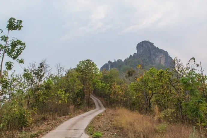 wat phrabat pu pha daeng - lampang