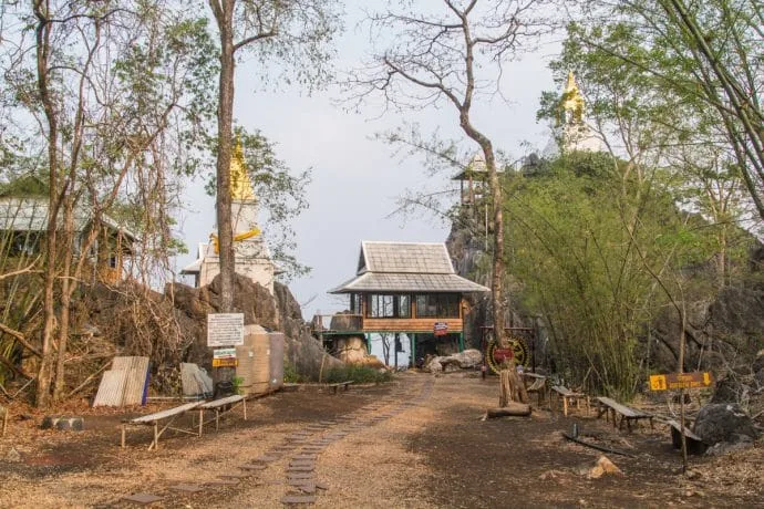 wat phrabat pu pha daeng - lampang