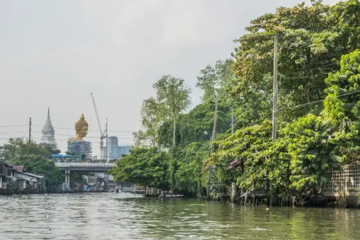 canal walk bangkok yai thailand