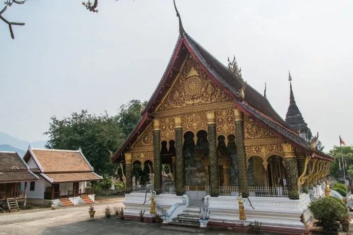 Wat Hosian Voravihane Luang Prabang temple - Laos