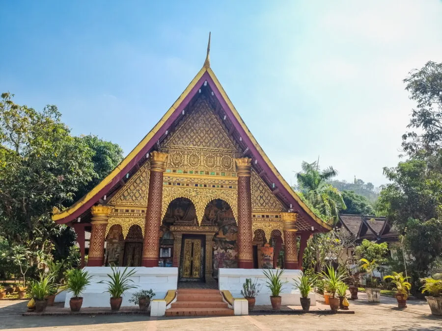 Wat Xieng Mouane luang prabang