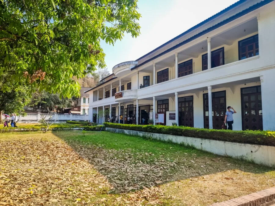 Phralak Phralam theater building royal palace luang prabang