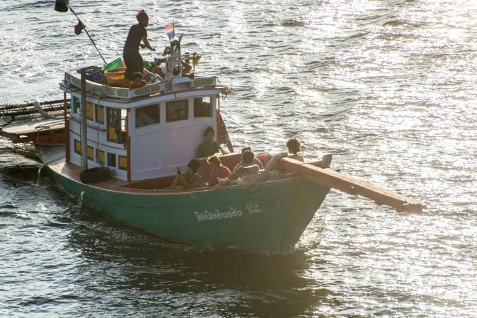 fishing boat phetchaburi