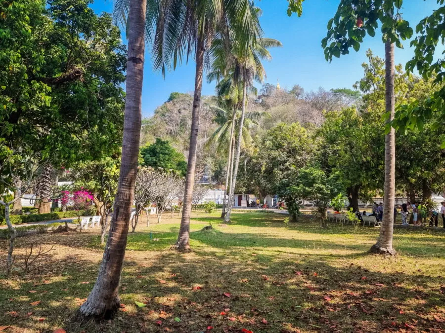 royal palace garden luang prabang