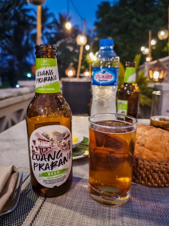 little hornbill beer luang prabang restaurant