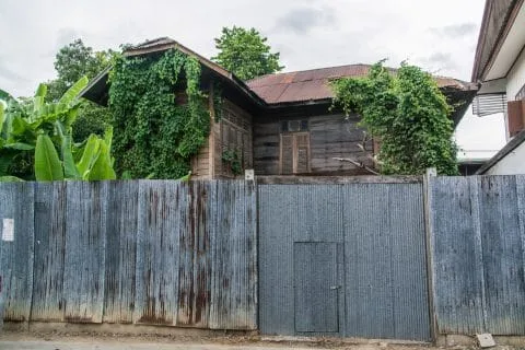 vieille maison phetchaburi thailande