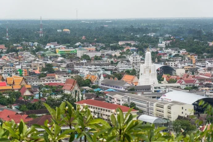 vue de phetchaburi