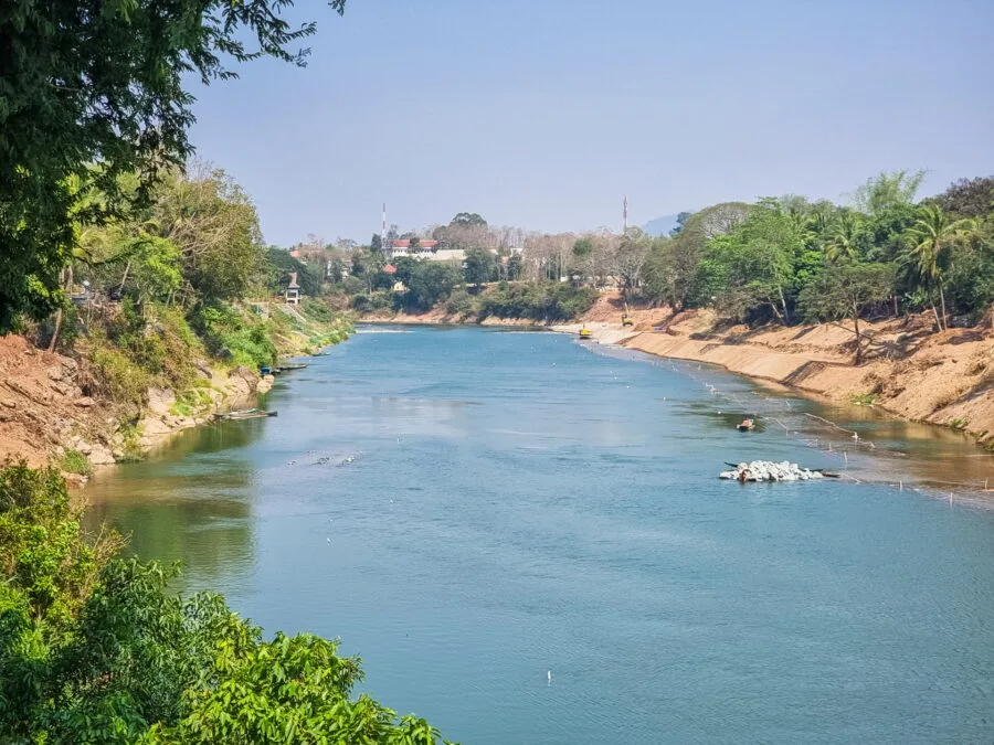 nam khan river luang prabang