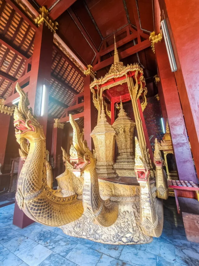 royal carriage house vat xieng thong luang prabang