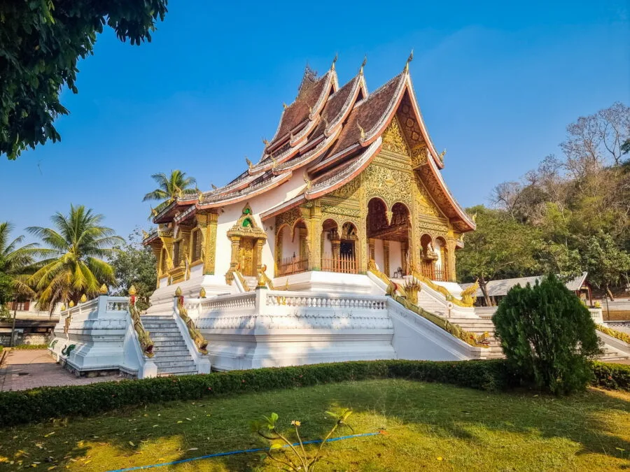 temple royal palace Haw Pha Bang luang prabang
