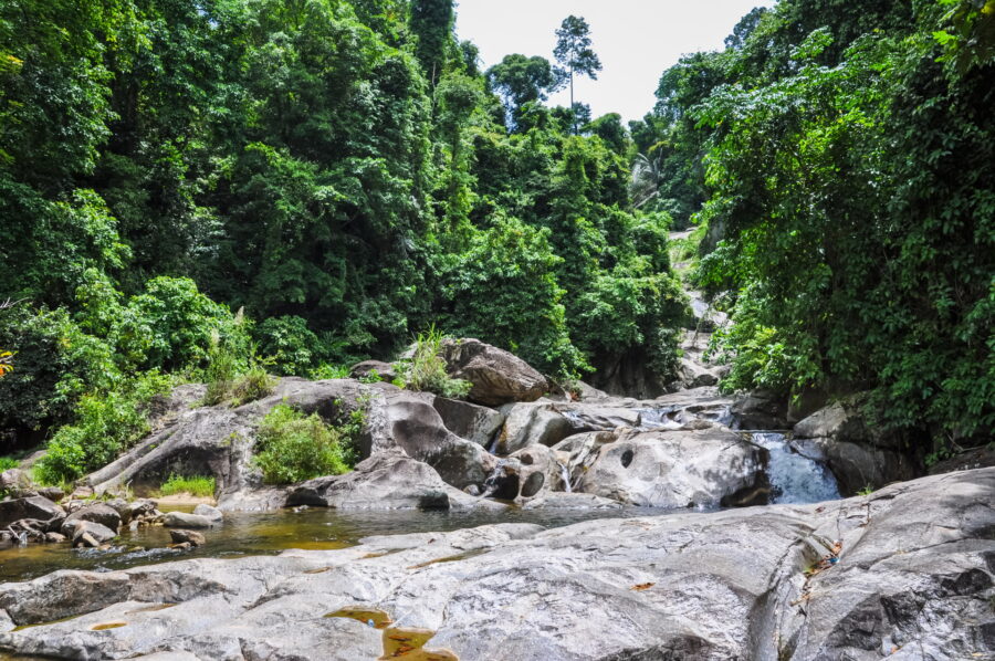 wang mai pak waterfall nakhon si thammarat