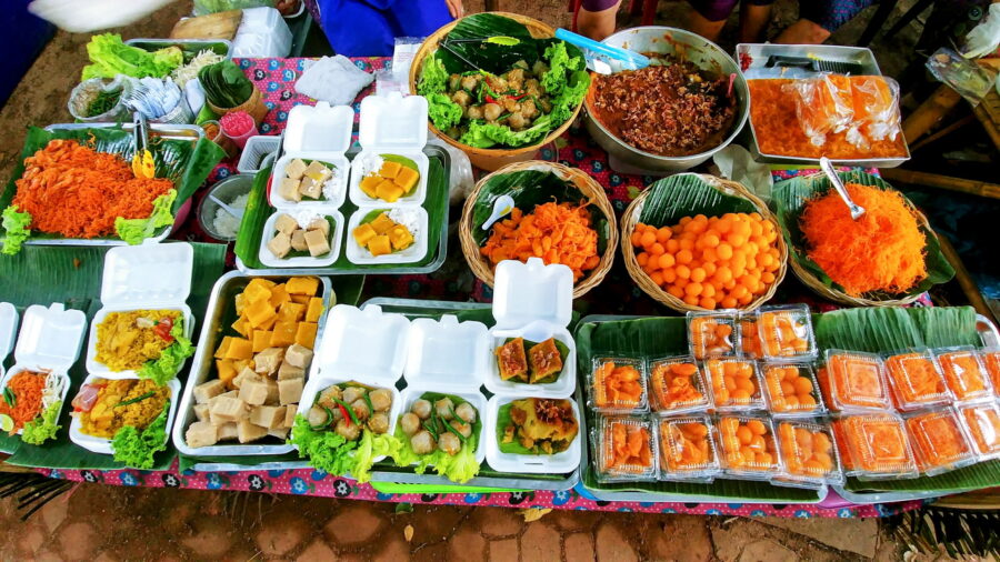 desserts pendant le festival sat duan sip nakhon si thammarat