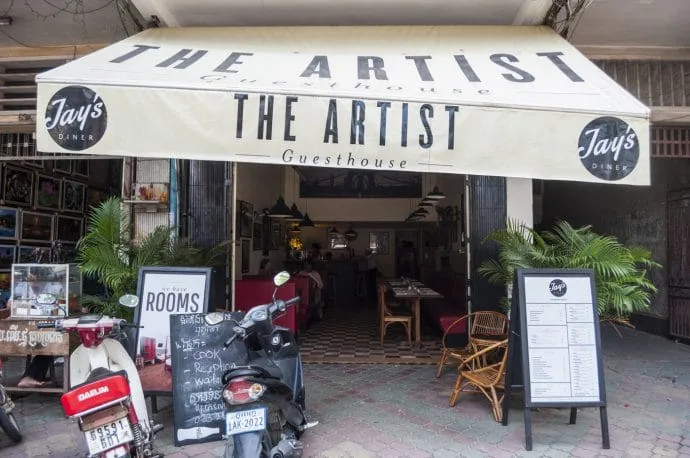 the artist guesthouse phnom penh