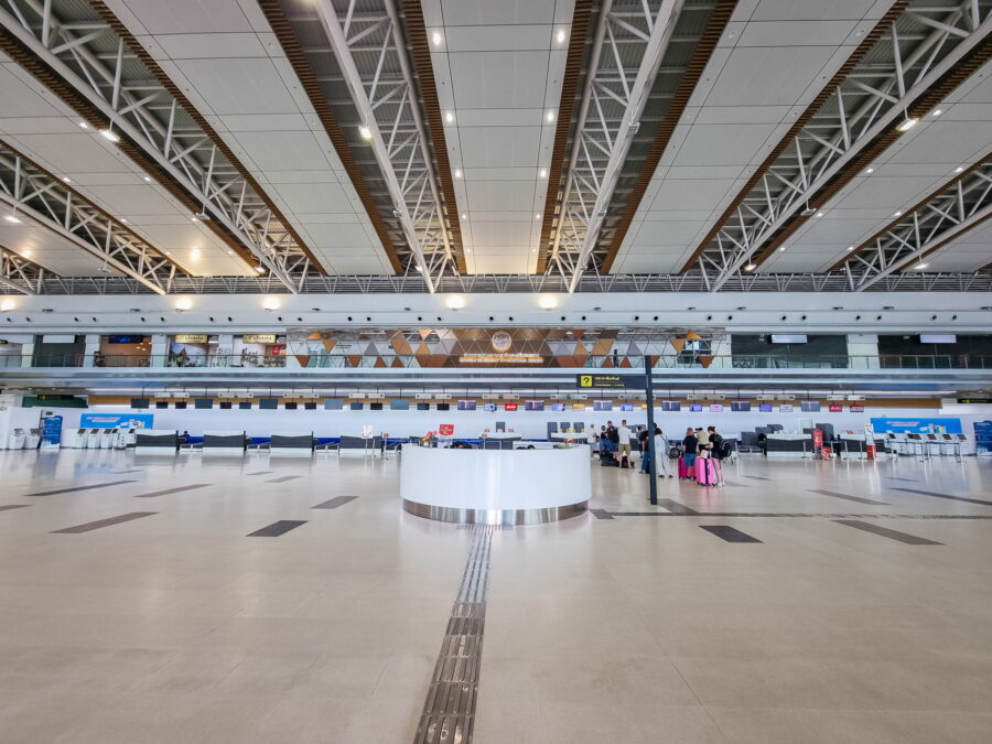 interieur aeroport international de nakhon si thammarat