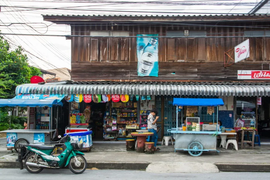 wooden house in nakhon si thammarat