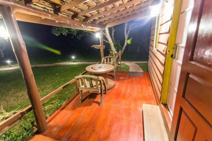 balcony at home chiang dao resort