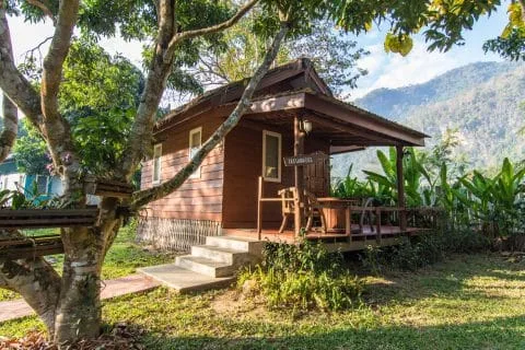 bungalow at home chiang dao resort