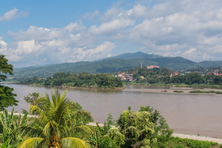 vue depuis chiangkhong green river