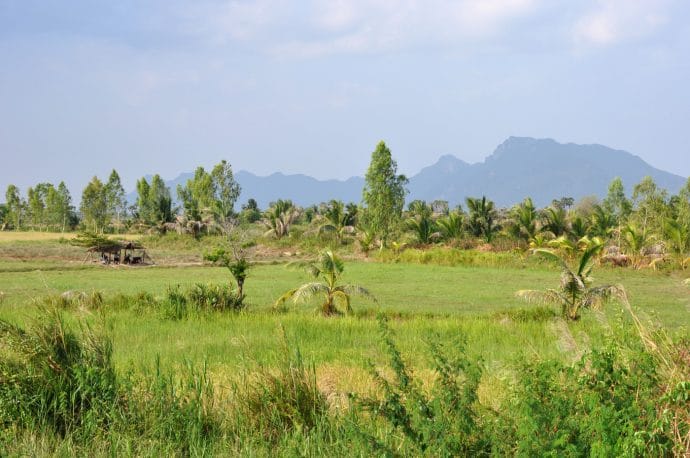 campagne près de Sam Roi Yot