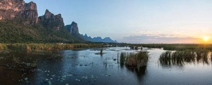 thung sam roi yot marsh - thailand