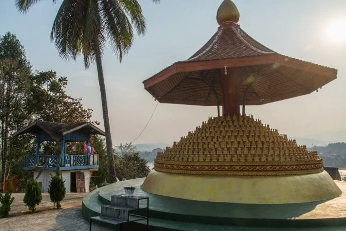 at the temple of huay xai