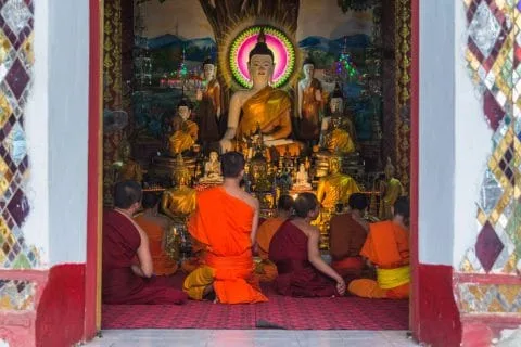 huay xai temple - laos