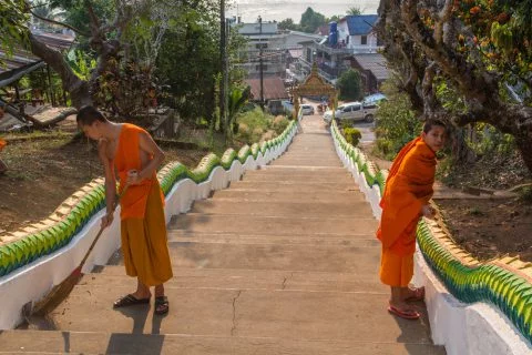 huay xai temple - laos