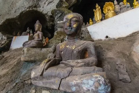 pak ou caves - mekong laos cruise