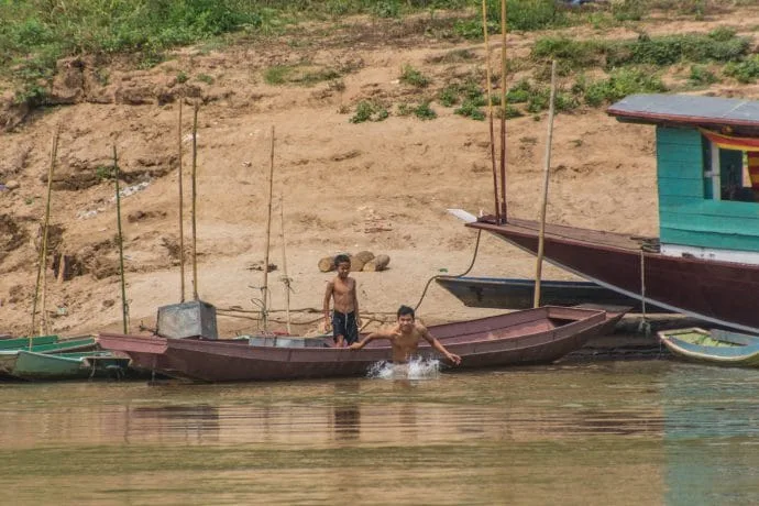 pakbeng luang prabang trip - mekong laos cruise