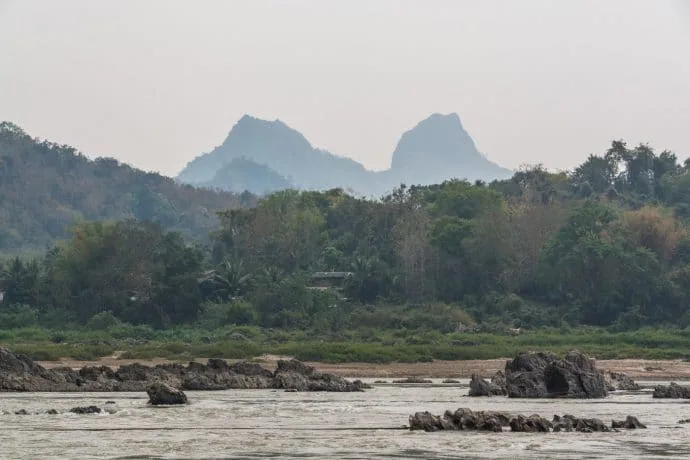 pakbeng luang prabang trip - mekong laos cruise