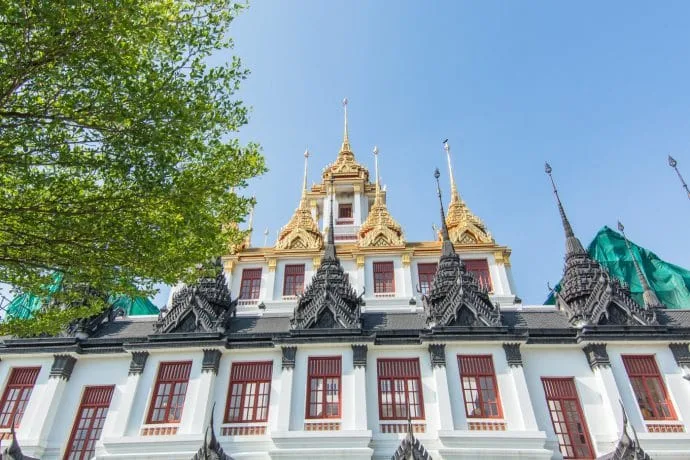 loha prasat metal castle - bangkok