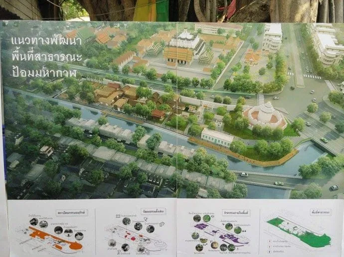 Pom Mahakan Park development project