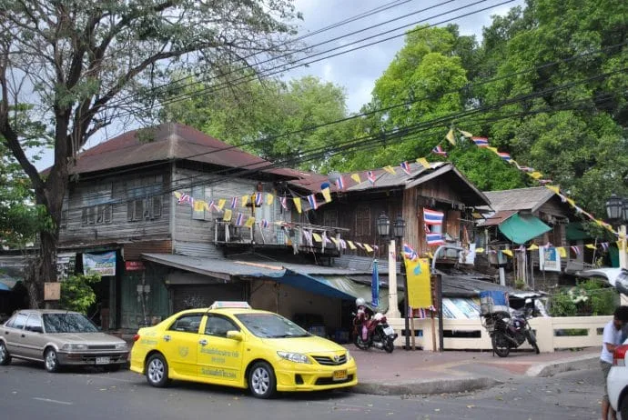 old houses district bangkok