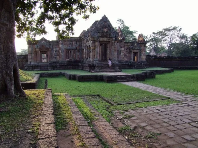 khmer temple prasat hin mueang tam - thailand