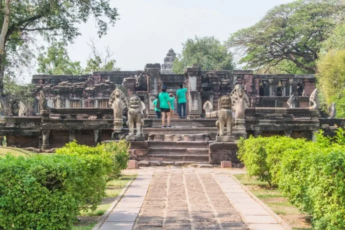 khmer temple prasat hin phimai - thailand