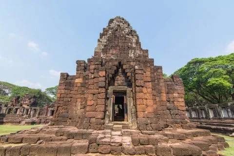khmer temple prasat hin phimai - thailand