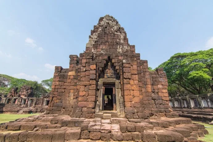 khmer temple prasat hin phimai - thailand