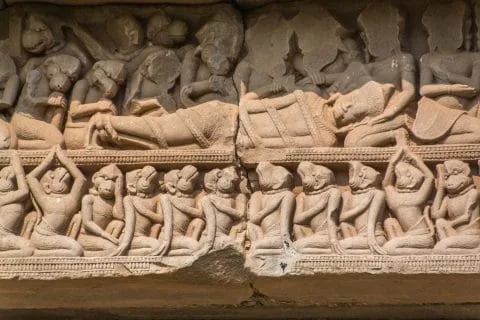khmer temple prasat hin phimai - thailand