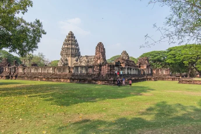 khmer temple prasat hin phimai - thailand