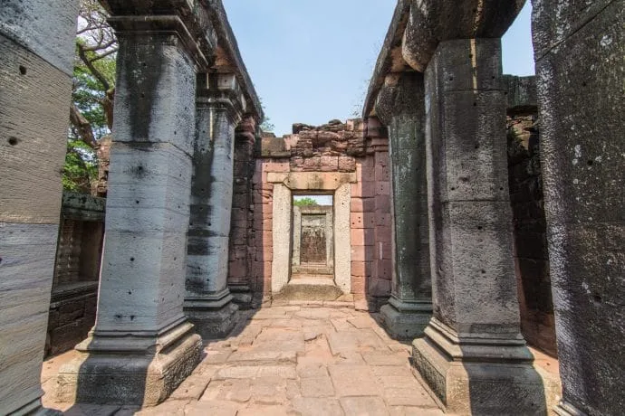 khmer temple prasat hin phimai - thailand