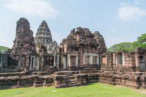 khmer temple prasat hin phimai - thailand