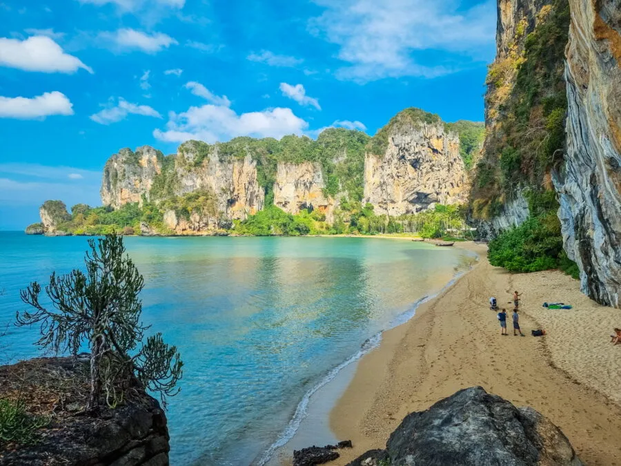 View of the beautiful Tonsai Beach
