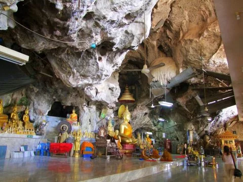 cave temple wat tham sua - krabi