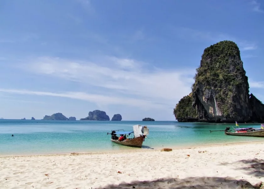 phra nang railay beach krabi - thailand