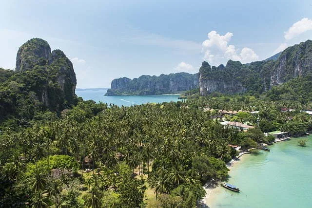 railay viewpoint krabi thailand